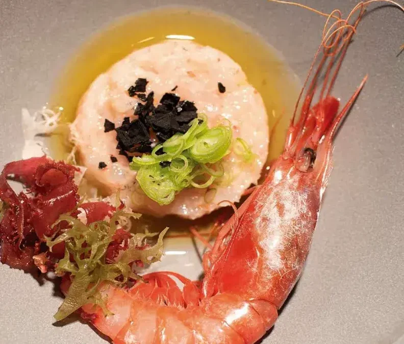 Gamba roja a la plancha: frescura y sabor con Marufina