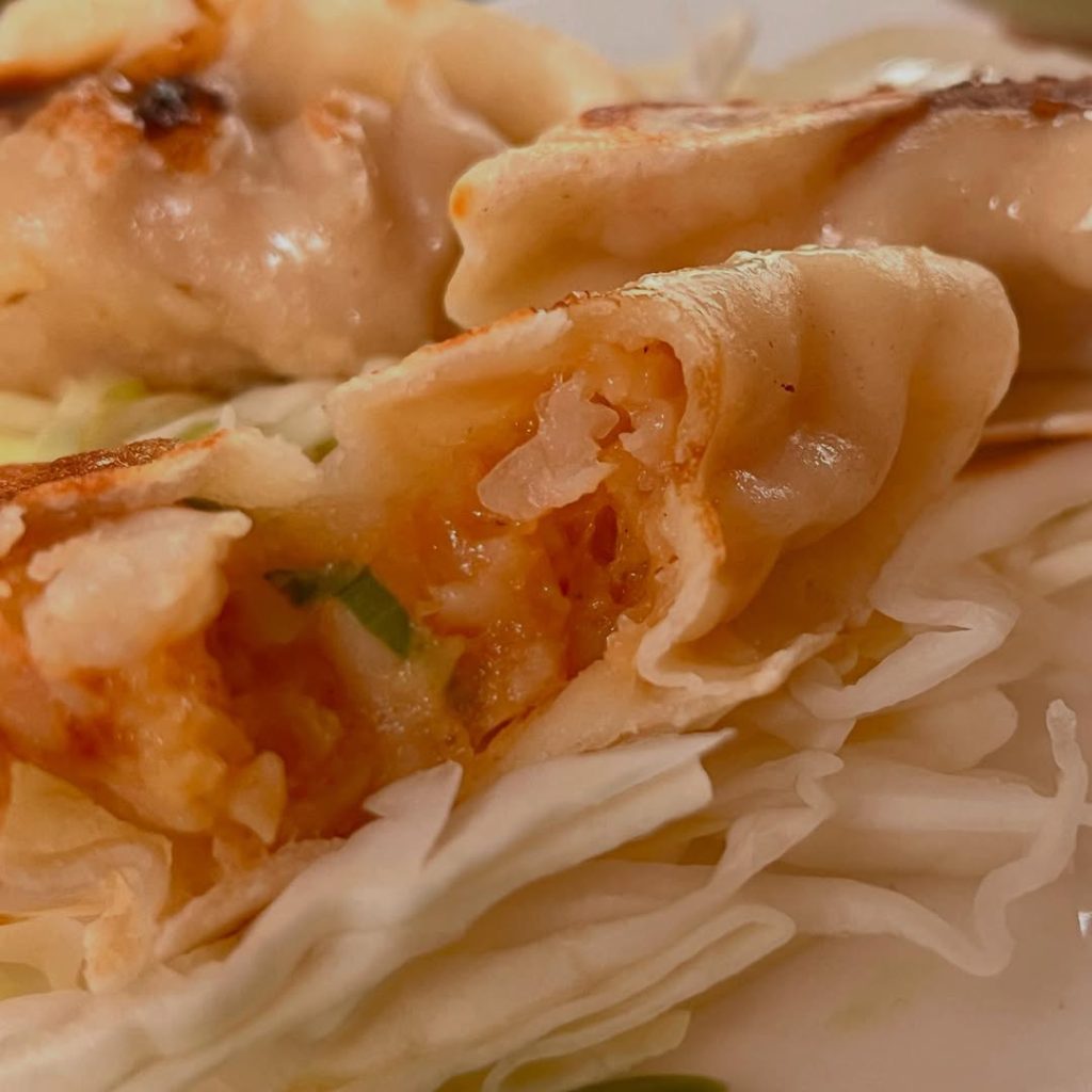 Gyozas de Quisquilla